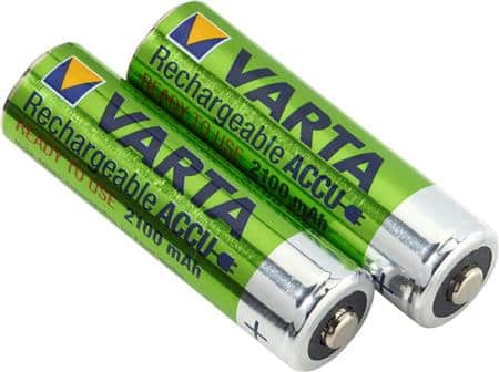 Batterier genopladeligt