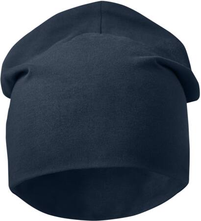 Beanie bomuld navy one size