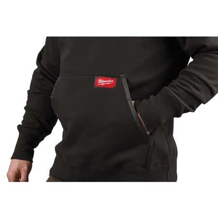 Sort hættetrøje whb-xxl