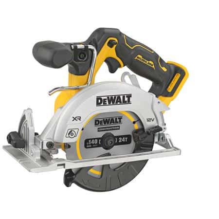 12v xr kulløs 140mm rundsav - løs enhed