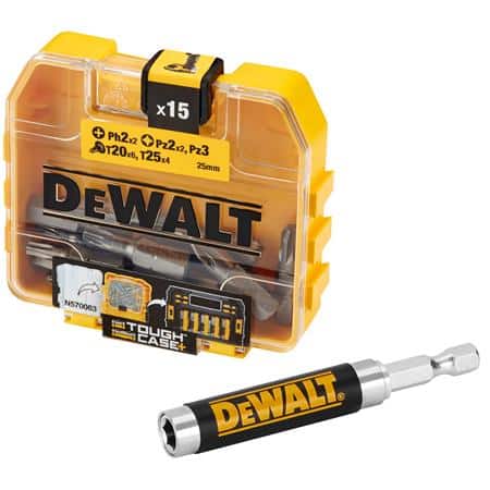 Dewalt bitssæt med 16 dele