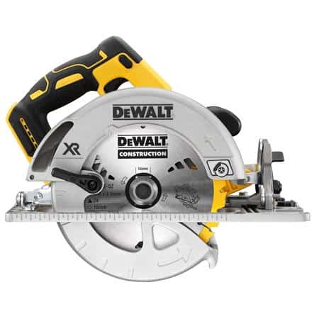 18v xr kulløs 184mm rundsav - løs enhed
