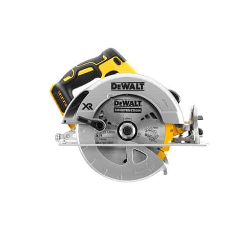 18v xr kulløs 184mm rundsav, løs enhed