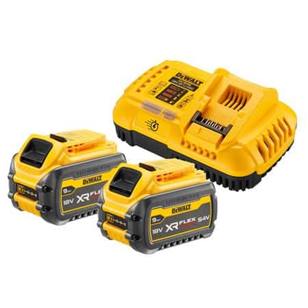 54v xr flexvolt kit 2x9ah bat. + lader