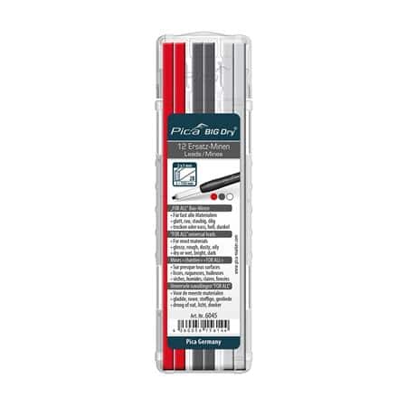 Pica big dry refill 4xgraf+4xhvid+4xrød