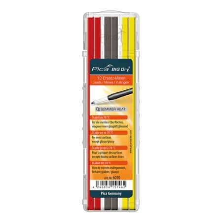 Pica big dry refill 4xgraf+4xrød+4xgul