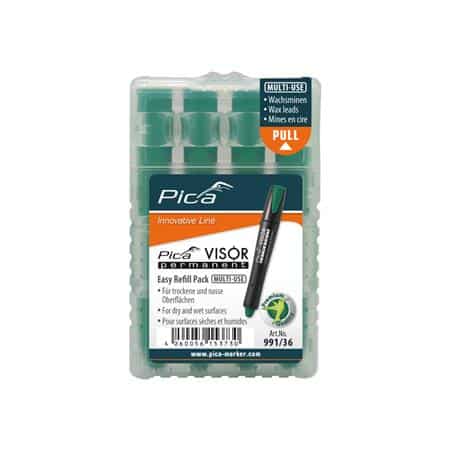 Pica visor permanent refill grøn