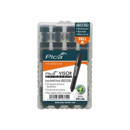 Pica visor permanent refill sort