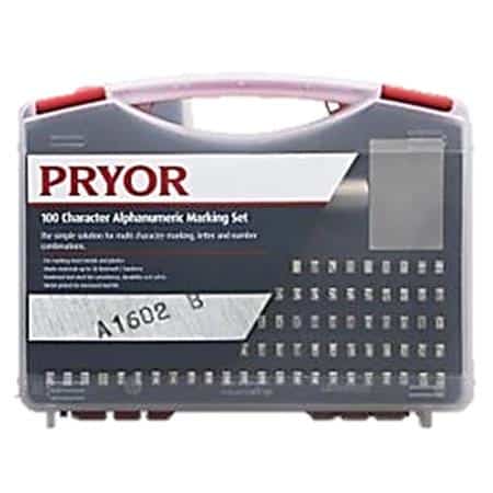 Pryor kombisæt m/100 typer + holder