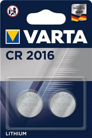 Batteri lithium cr 2016 bli 2