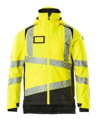 Jakke hi-vis gul/sort s