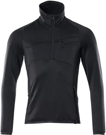 Fleecetrøje mørk marine 3xl