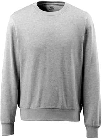 Sweatshirt grå meleret m