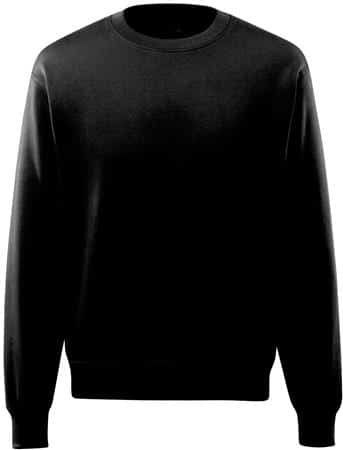 Sweatshirt dyb sort 6xl