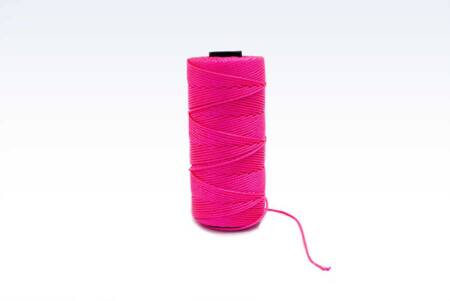 Mursnor 6/8 pink nylon 3slået 1,2mm 120m
