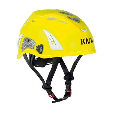 Sikkerhedshjelm kask p.aq hi-vis gul