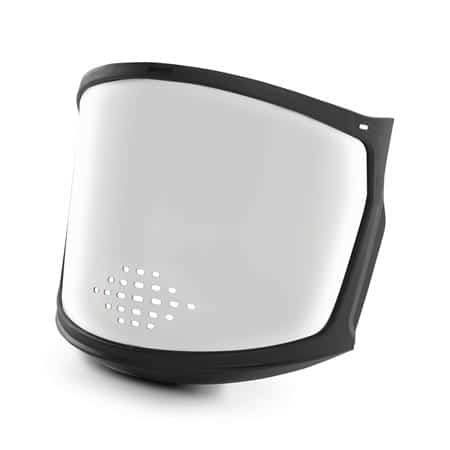 Kask zenith visir m/vent., klar, langt