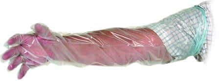 Copolymer engangshandske