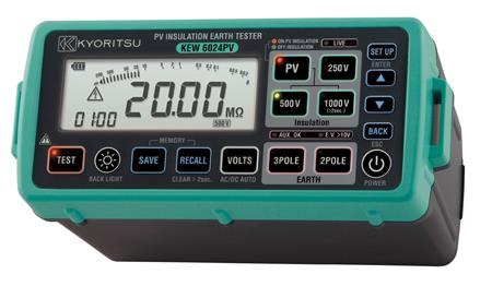 Kyoritsu 6024pv isolationstester