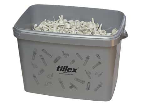 Plugs clips dobbelt pc-d 18-22 grå xxl