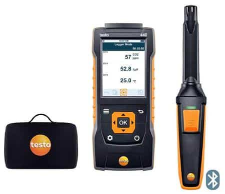 Testo 440 co2-sæt med bluetooth
