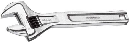 Skiftenøgle 8" 205mm forkromet