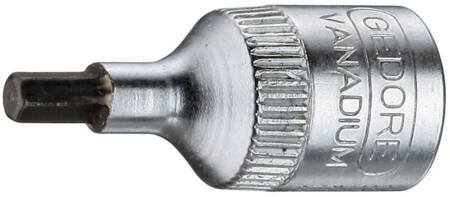 Top 1/4 med bits indvendig sekskant 4mm
