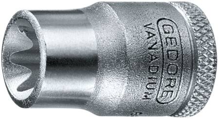Top 3/8 for udvendig torx e8