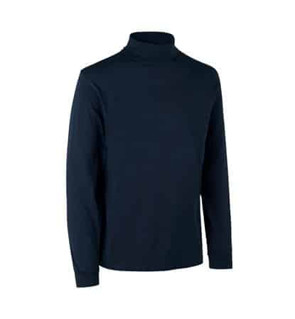 T-shirt rullekrave navy m