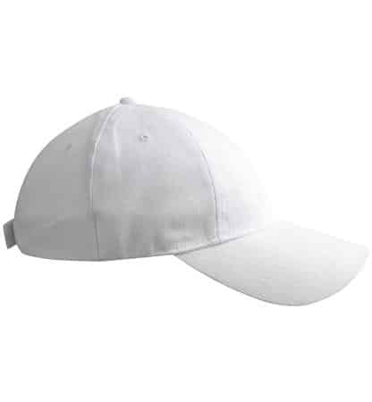 Twill cap hvid one size
