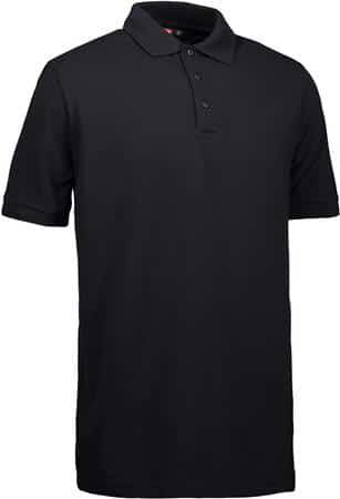 Poloshirt sort 5xl