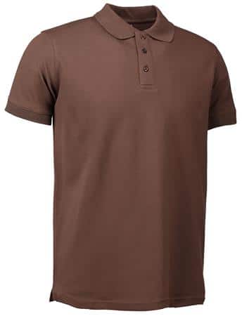 Polo stretch mocca 4xl