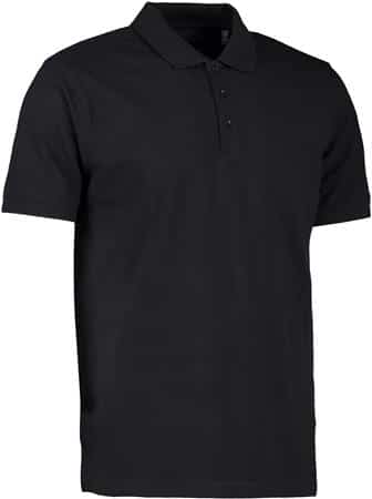 Poloshirt øko sort 4xl