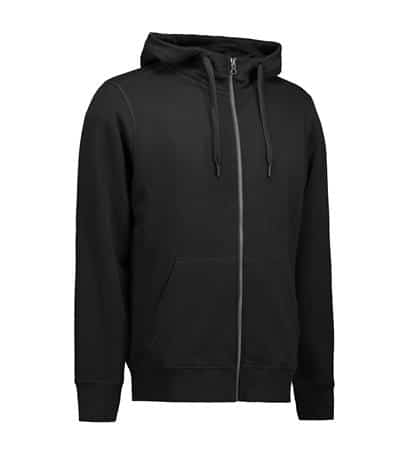 Hættecardigan core sort xl