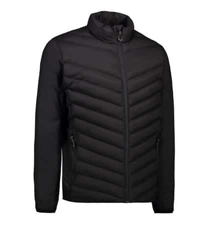 Jakke stretch vatteret sort 3xl