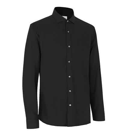 Skjorte modern sort m