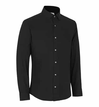 Skjorte slim sort s