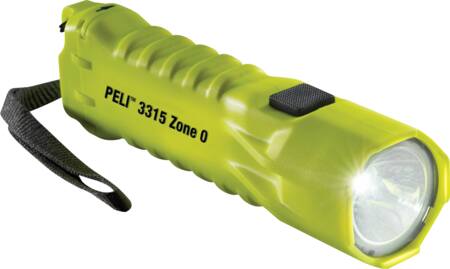 Lygte peli 3315z0,zone 0,3aa led gul