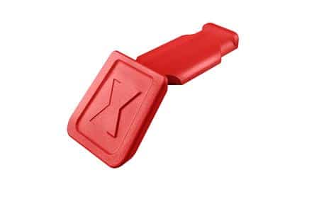 Colorcode clips rød