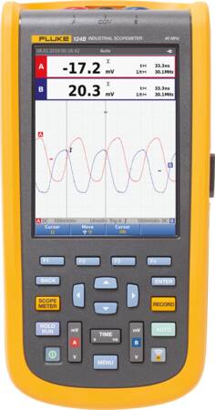 Industrielt scopemeter, 40 mhz 124b/eu