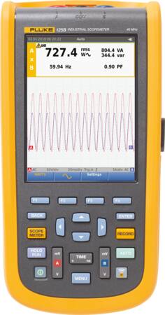 Industrielt scopemeter, 40 mhz 125b/eu/s