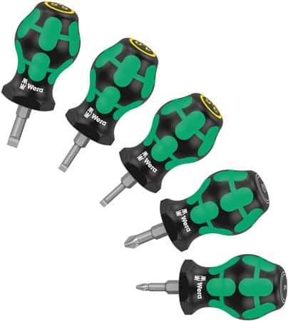 Stubby set 2 skruetrækkersæt