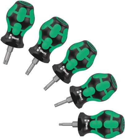 Stubby set tx 1 skruetrækkersæt torx
