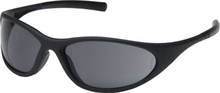 Sikkerhedsbrille sort stel/grå