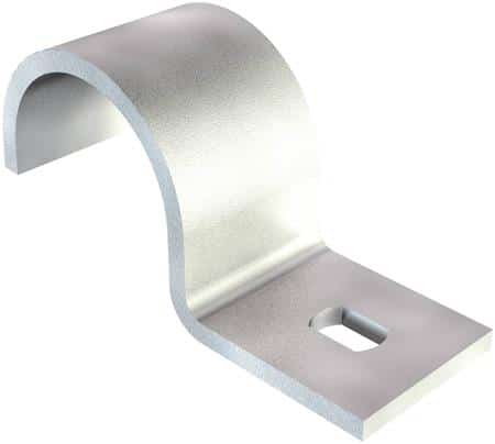 Kabelbøjle 1 lap varmgalvaniseret 50mm