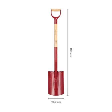 Fiskars spade, afrundet fsc