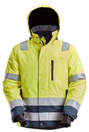 Jakke high-vis gul/navy 2xl
