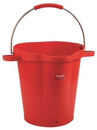 Spand, 20 liter, rød