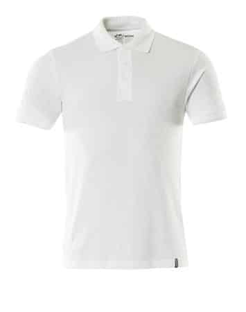 Poloshirt hvid 5xl