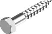 Fransk skrue m6x120mm a4 sw10 din 571